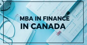 MBA in Finance in Canada