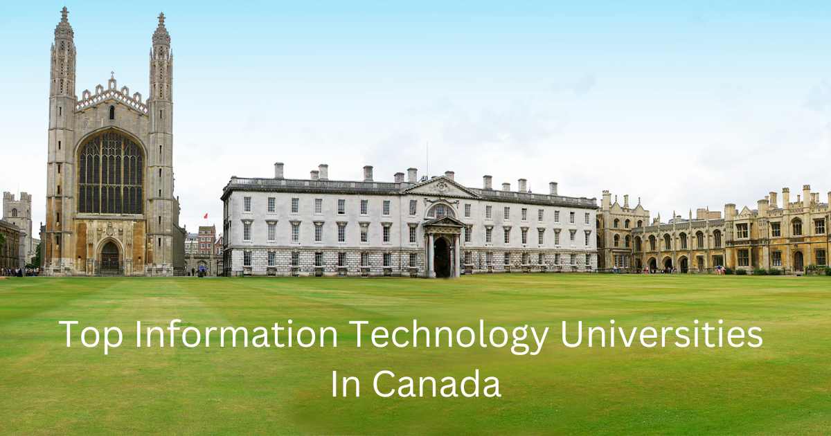 phd in information technology in canada