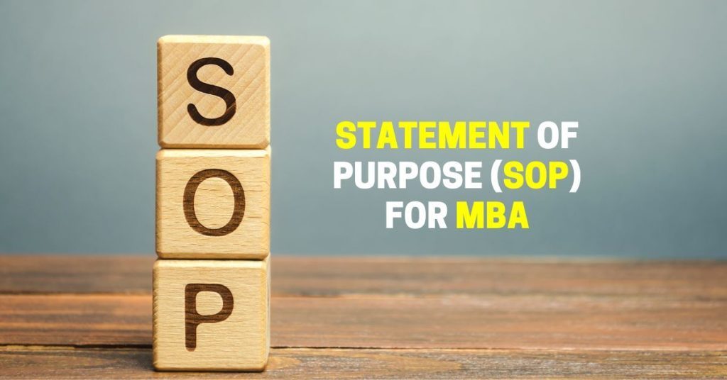 STATEMENT OF PURPOSE (SOP) FOR MBA EXPERT TIPS FOR SAMPLE AND EXAMPLES