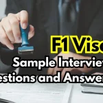 f1 visa interview questions