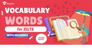 vocabulary words for ielts