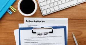 How to write a resume for college applications