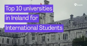 Top 10 universities in Ireland
